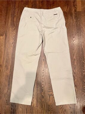 Royal Robbins Light Khaki Straight Chino Pants